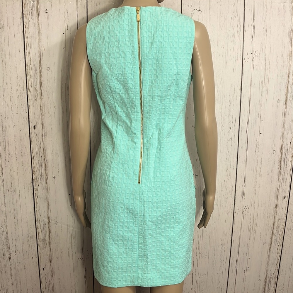 Southern Tide Sheath Seafoam Green Sleeveless Dress With Front Pockets Size 0 - Picture 2 of 10